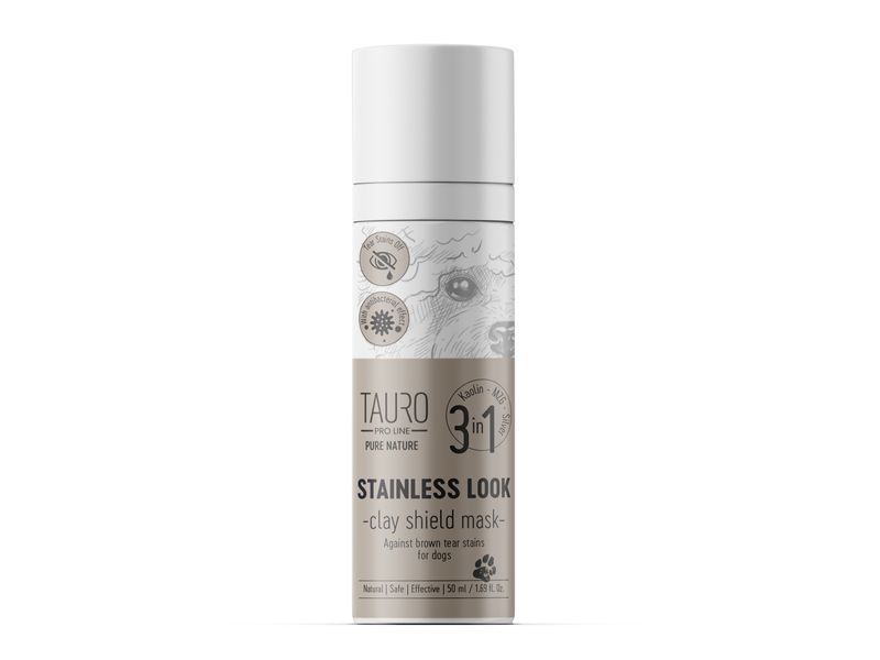 Tauro Pro Line Pure Nature Stainless look 3in1 Маска для котів та собак з білою шерстю, 50 мл TPL63380 фото