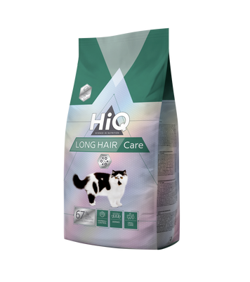 HiQ LongHair Care Сухий корм для дорослих довгошерстних котів, 1,8 кг HIQ45908 фото