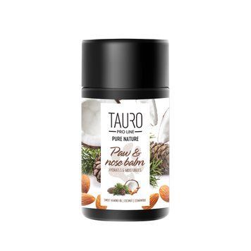 Tauro Pro Line Pure Nature Nose&Paw Balm Hydrates&Moisturizes Натуральний зволожувальний бальзам для лап і носа собак і котів , 75 мл TPL47280 фото