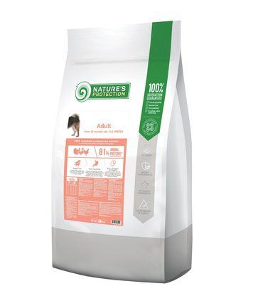 Nature's Protection Adult All Breeds Сухий корм для дорослих собак усіх порід з м'ясом птиці, 18 кг NPB46029 фото