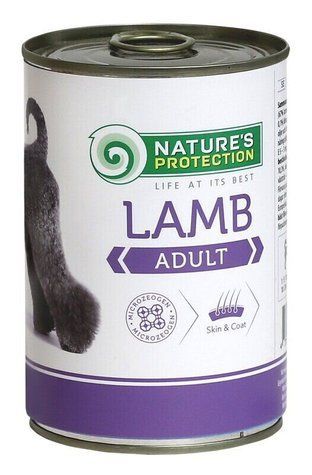Nature's Protection Adult Lamb Вологий корм для собак з ягням, 800 г KIK24632 фото