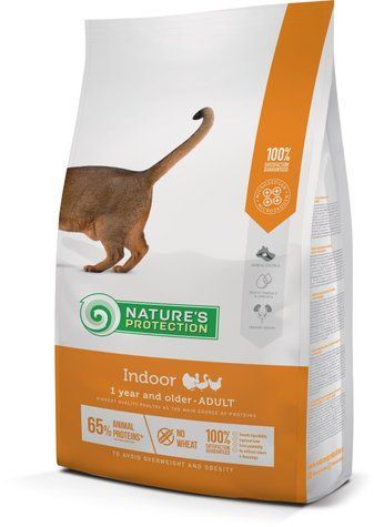 Nature's Protection Indoor Сухий корм для дорослих хатніх котів, 7 кг NPS45765 фото