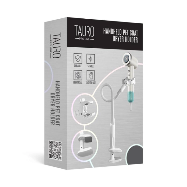 Tauro Pro Line Тримач для ручного фену для тварин білий TPL70313 фото