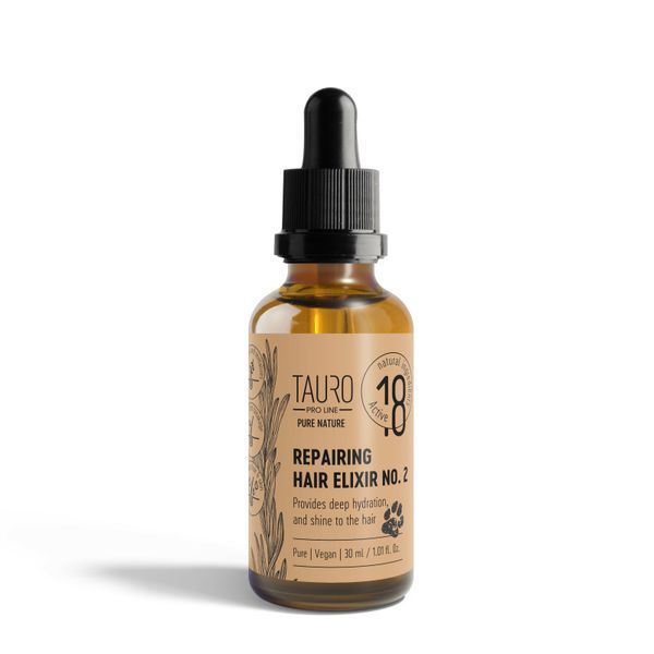 Tauro Pro Line Pure Nature Repairing Elixir No,2 Відновлювальний еліксир для шкіри та шерсті домашніх тварин, 30 мл TPL47409 фото