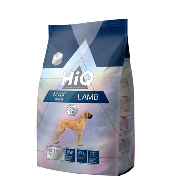 HiQ Maxi Adult Lamb Сухий корм для дорослих собак великих порід з ягнятиною, 2,8 кг HIQ45882 фото
