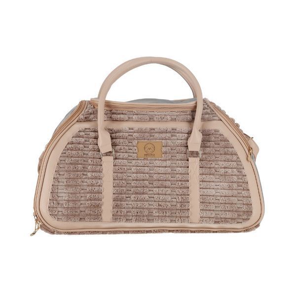MISOKO&CO дорожня сумка для домашніх тварин, 51,5 x 25,5 x 27 см, світло-коричнева YIWUMSK70161 фото