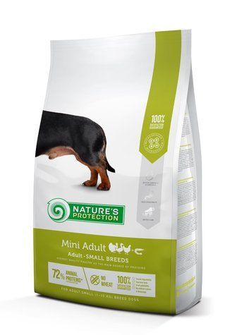 Nature's Protection Mini Adult Small Breeds Сухий корм для дорослих собак малих порід з м'ясом птиці, 2 кг NPS45731 фото