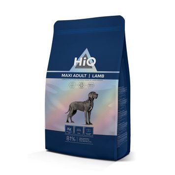 HiQ Maxi Adult Lamb Сухий корм для дорослих собак великих порід з ягнятиною, 11 кг HIQ46474 фото