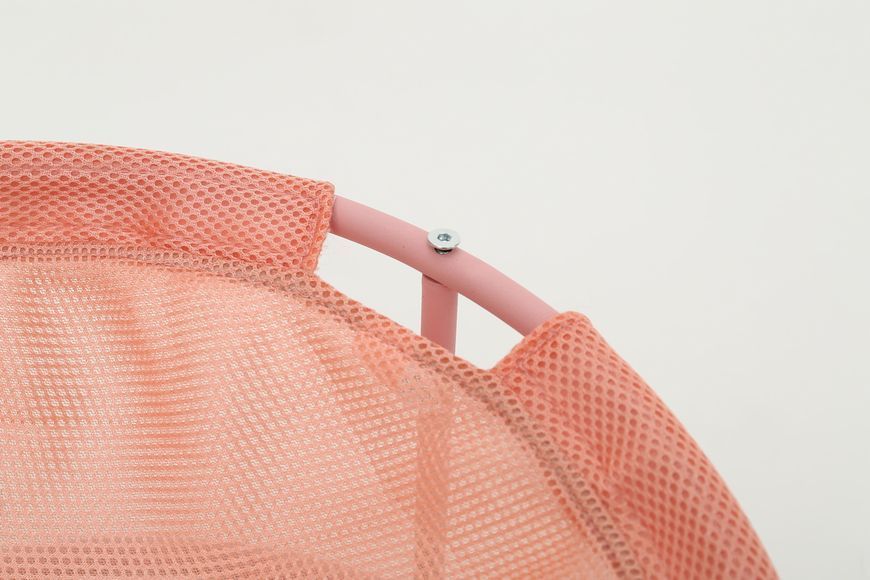Складаний лежак для домашніх тварин MISOKO Pet bed round, 45x45x22 cm, pink HOOP31834 фото